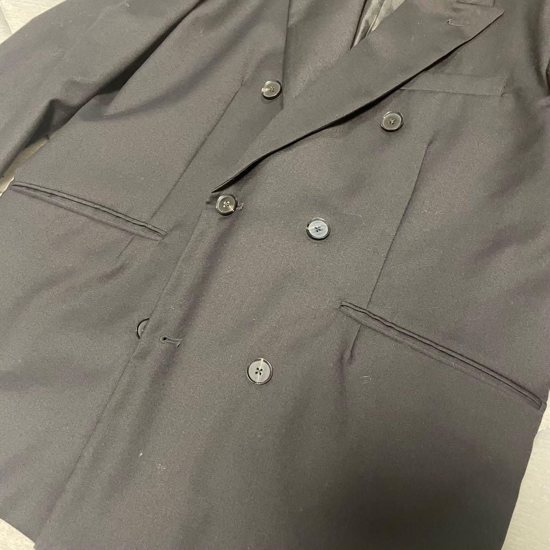 《ほぼ新品》《定価3万》ウール100% HARE ダブルテーラードジャケット