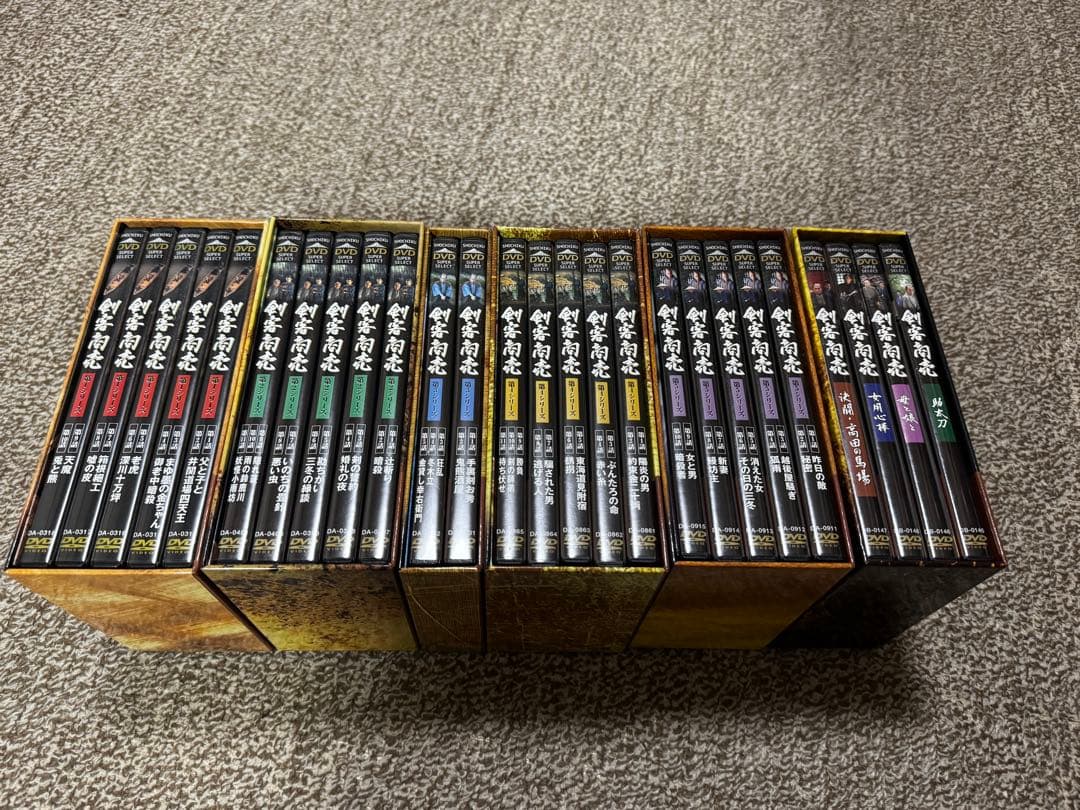 剣客商売DVD 第1シリーズ～第5シリーズ＋SP 全26巻セット