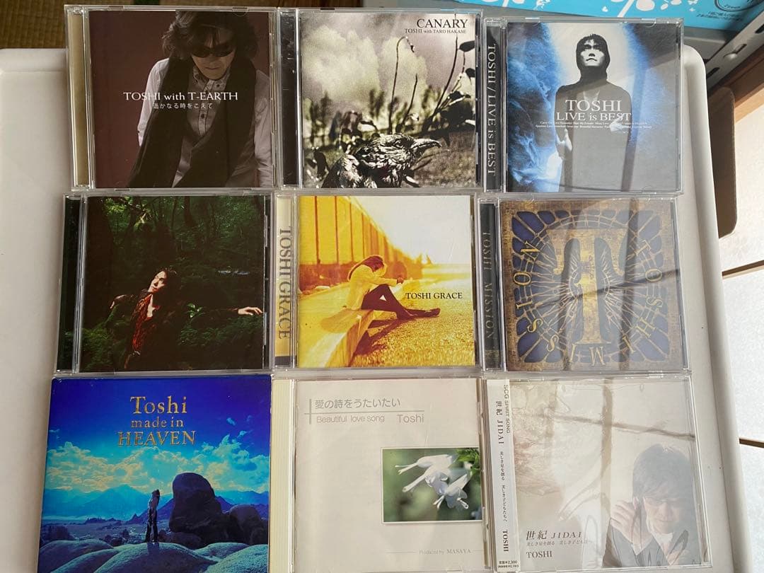 激レア TOSHI （X JAPAN)CDまとめ売り17枚セット
