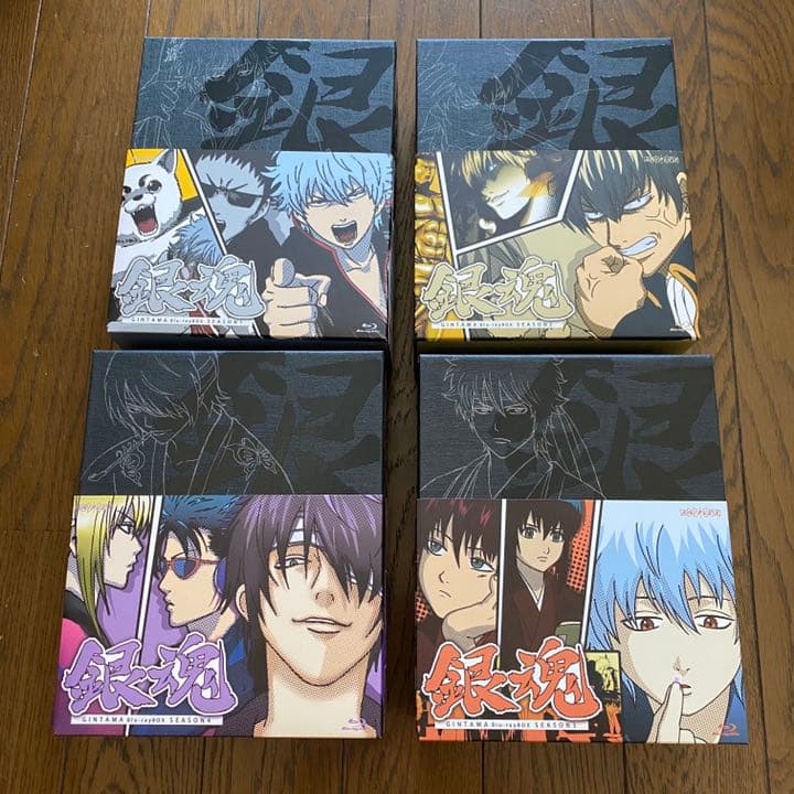 銀魂 Blu-ray Box シーズン其ノ壱、弐、参、四〈完全生産限定版〉