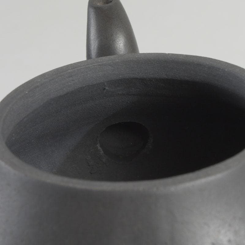 中国　紫砂　朱泥　急須　茶壷　在銘　C　9236