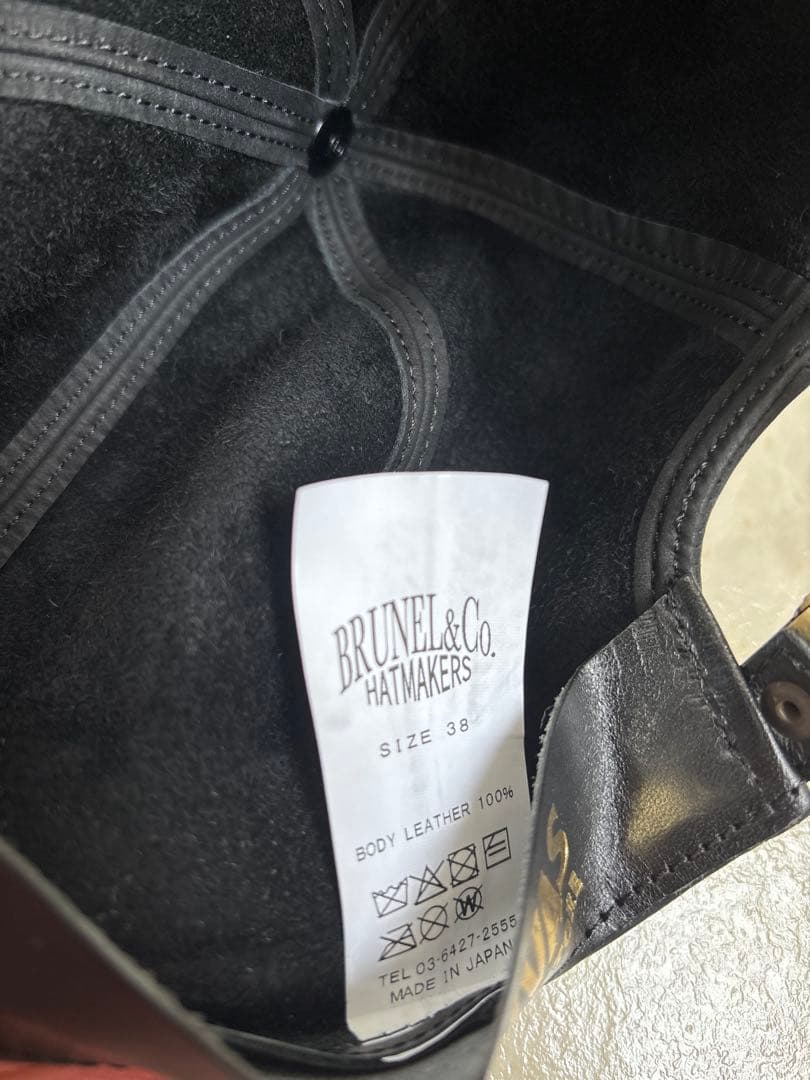 帽子 BRUNEL&CO. HAT MAKERS C Logo 2tone Cap