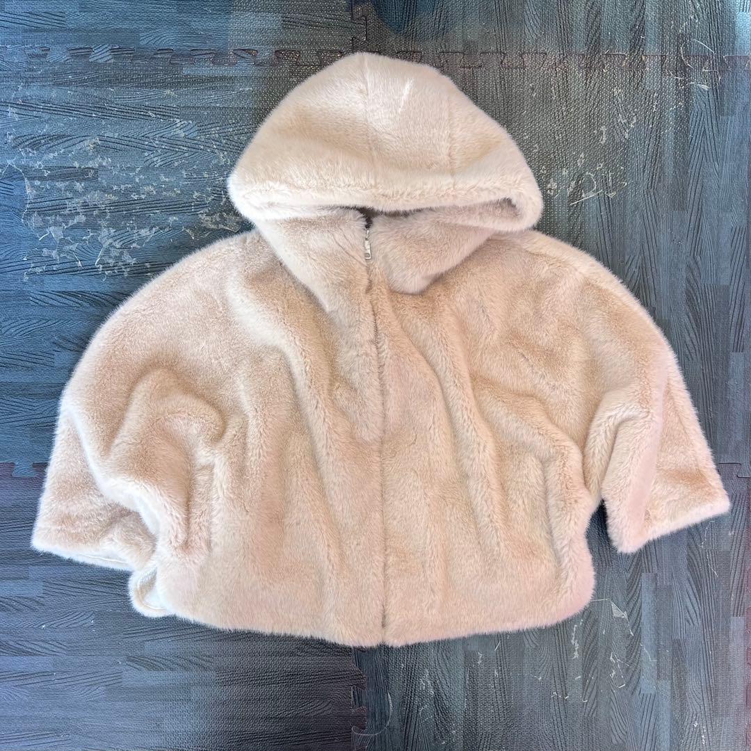 新品 完売カラー ザッカボックス ふわふわファーコート エコファーコート