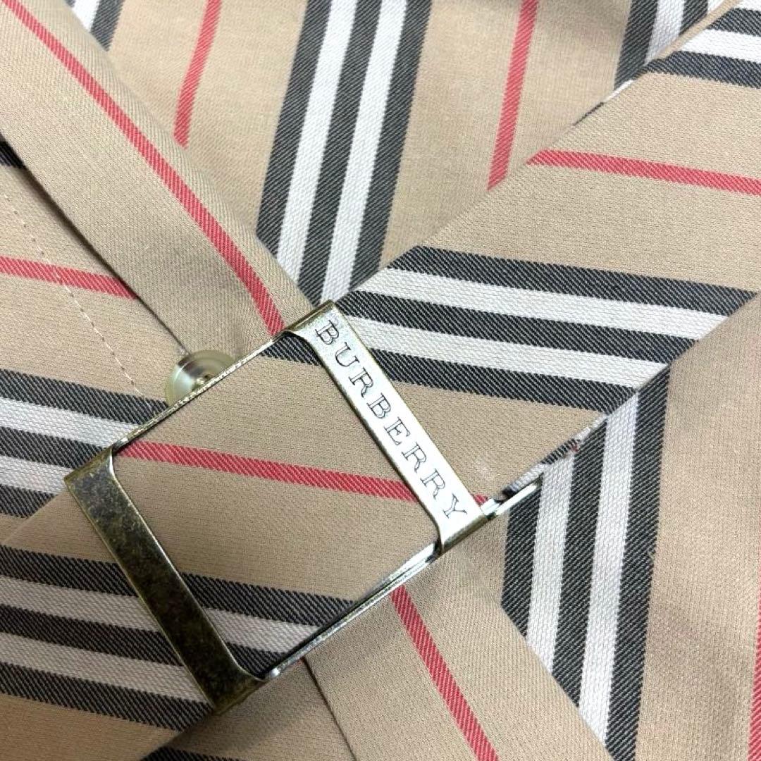 【美品✨大きいサイズ】バーバリーロンドン シャツワンピース ベルト AラインXL