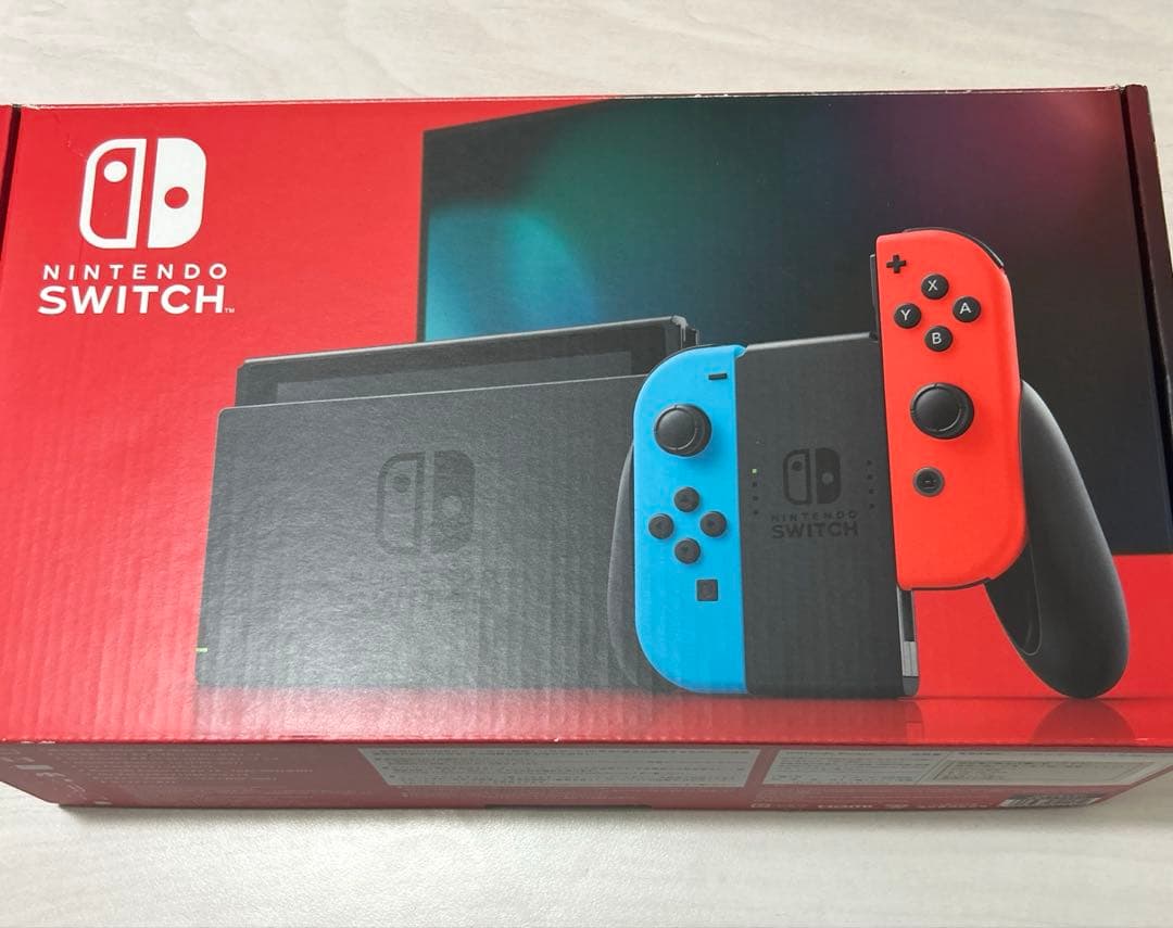 Nintendo Switch本体美品128gb SD付き