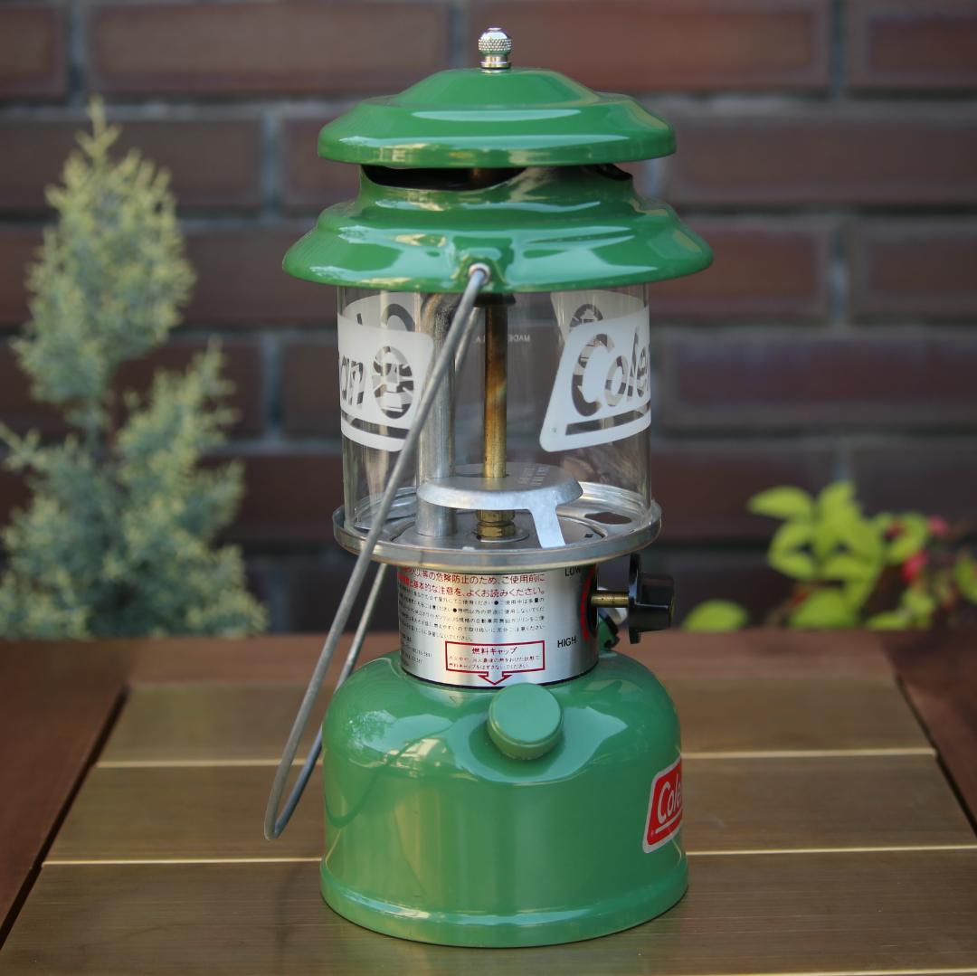 コールマン ランタン 285DX　1997（平成9）年3月　カエルカラー　超美品