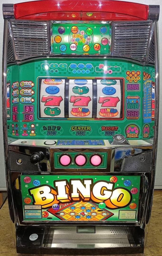 【パチスロ実機】ベルコ★スーパービンゴ３０【不要機付】４号機・人気台