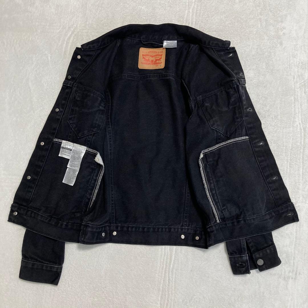 Levi’s Gジャン 3rd メキシコ製 トラッカージャケット ブラック