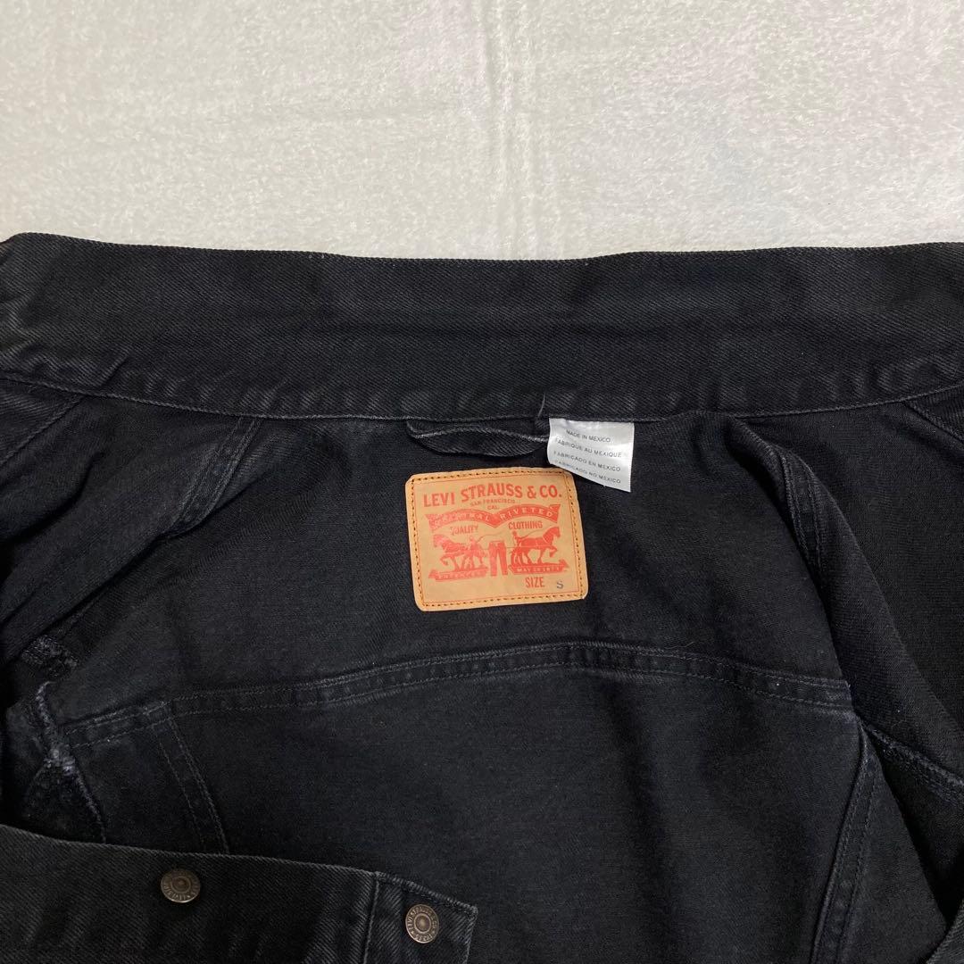 Levi’s Gジャン 3rd メキシコ製 トラッカージャケット ブラック