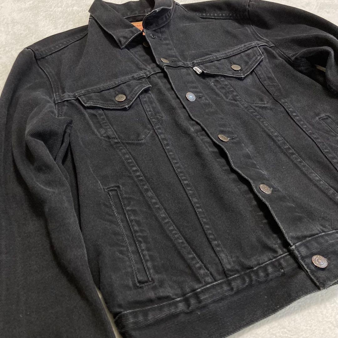Levi’s Gジャン 3rd メキシコ製 トラッカージャケット ブラック