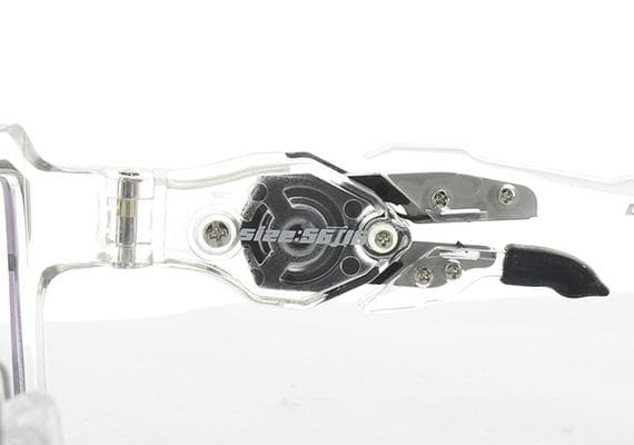 ゲーマー用メガネ　ゴッドアイ GE-01 幻術 ゲンジュツ (クリア/ブラック)