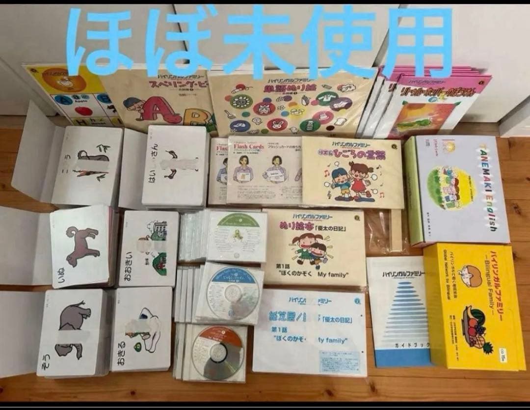 【美品】天才児を育てるビッテ式「家庭保育園」セット第5教室バイリンガルファミリー