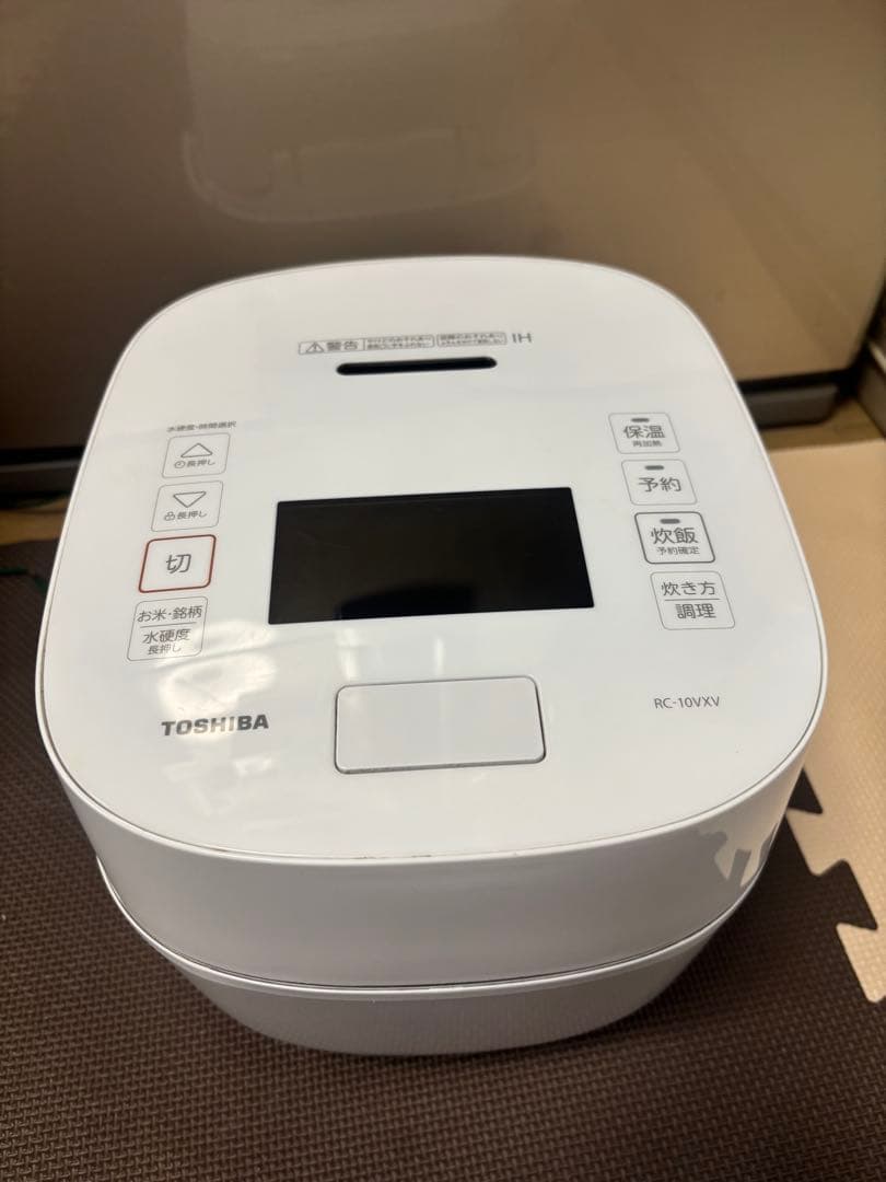 TOSHIBA 真空圧力IHジャー炊飯器 RC-10VXV-2024年製