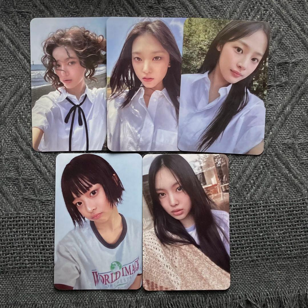 NewJeans how sweet 公開放送 セット全員5枚