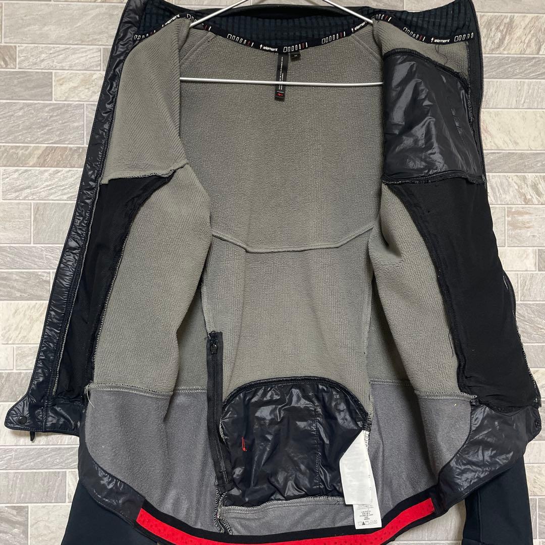 SPECIALIZED サイクルジャケット 防風シェル 裏起毛 防寒 自転車 黒