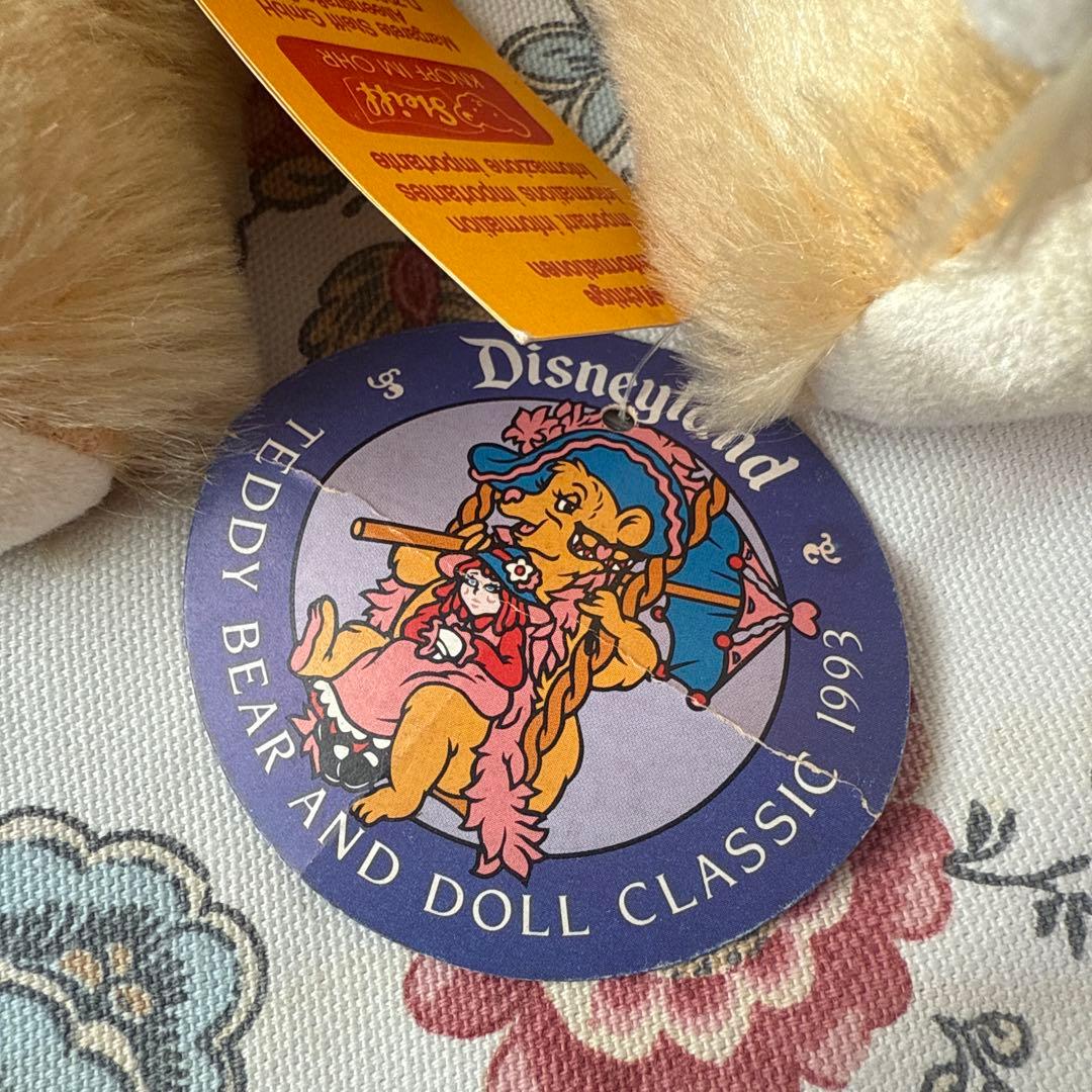 シュタイフ⭐︎ディズニーランド1993年限定ベア