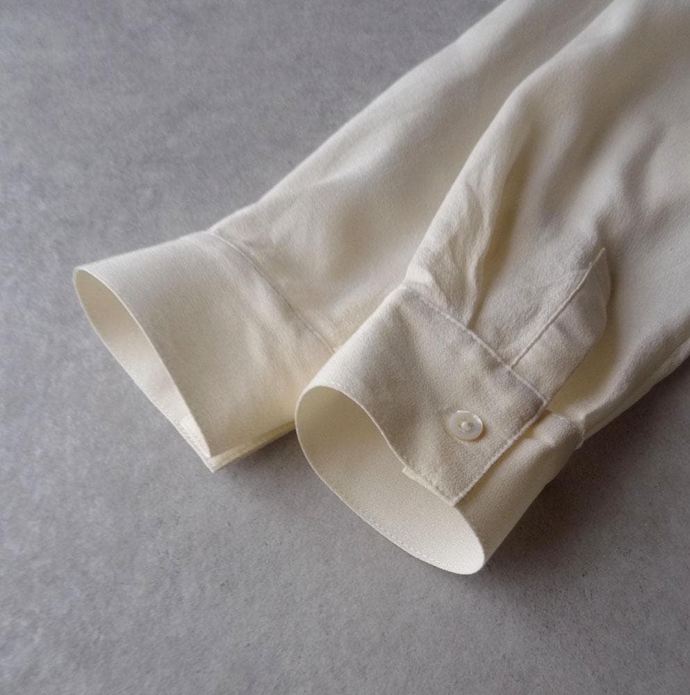 3.1 フィリップリム シルク100%のブラウス シャツ ホワイト C463