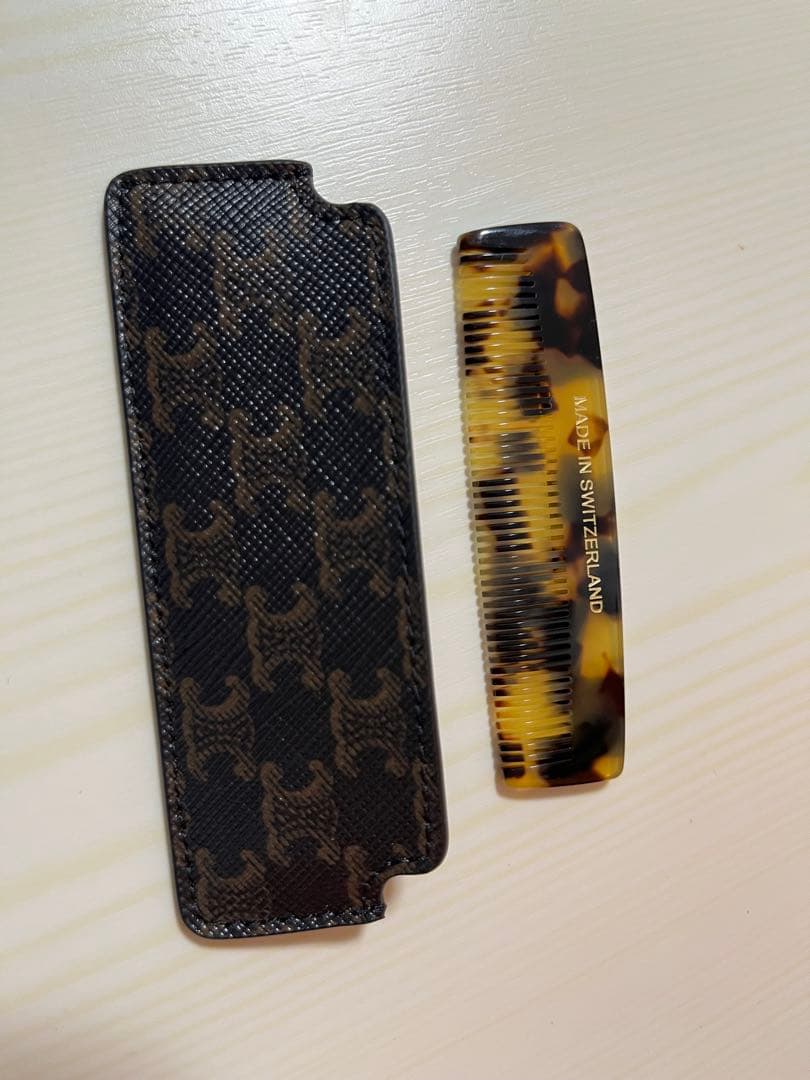 セリーヌ　ケース付きコーム