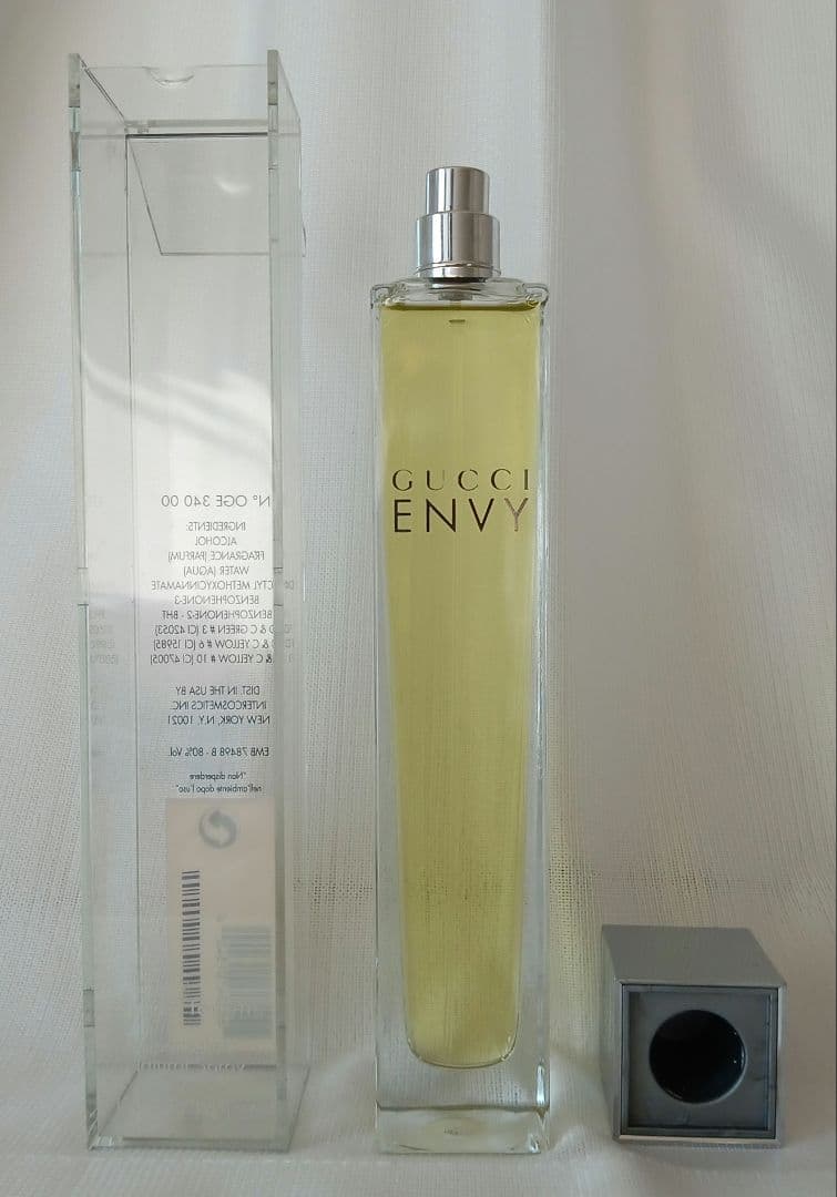 GUCCI【廃盤・香水】 ENVY 100ml（クリアケース付き）