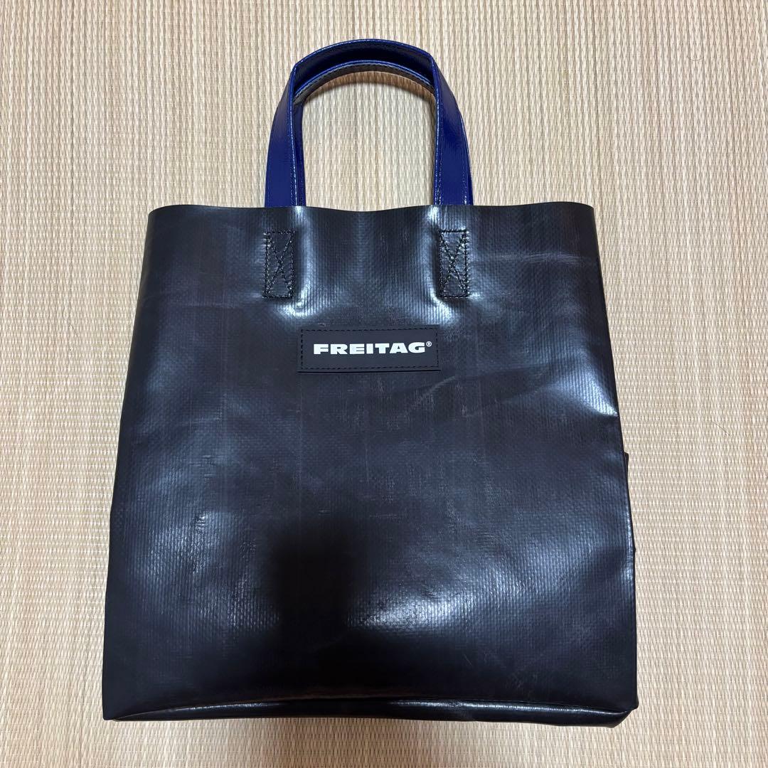 レア物 FREITAG F250 SONNY ショッピングバッグ 黒 ネイビー
