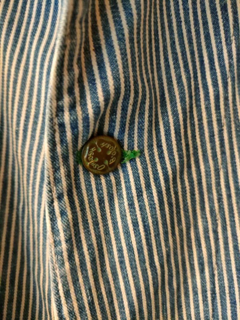 OshKosh B`Goshストライプ カバーオール