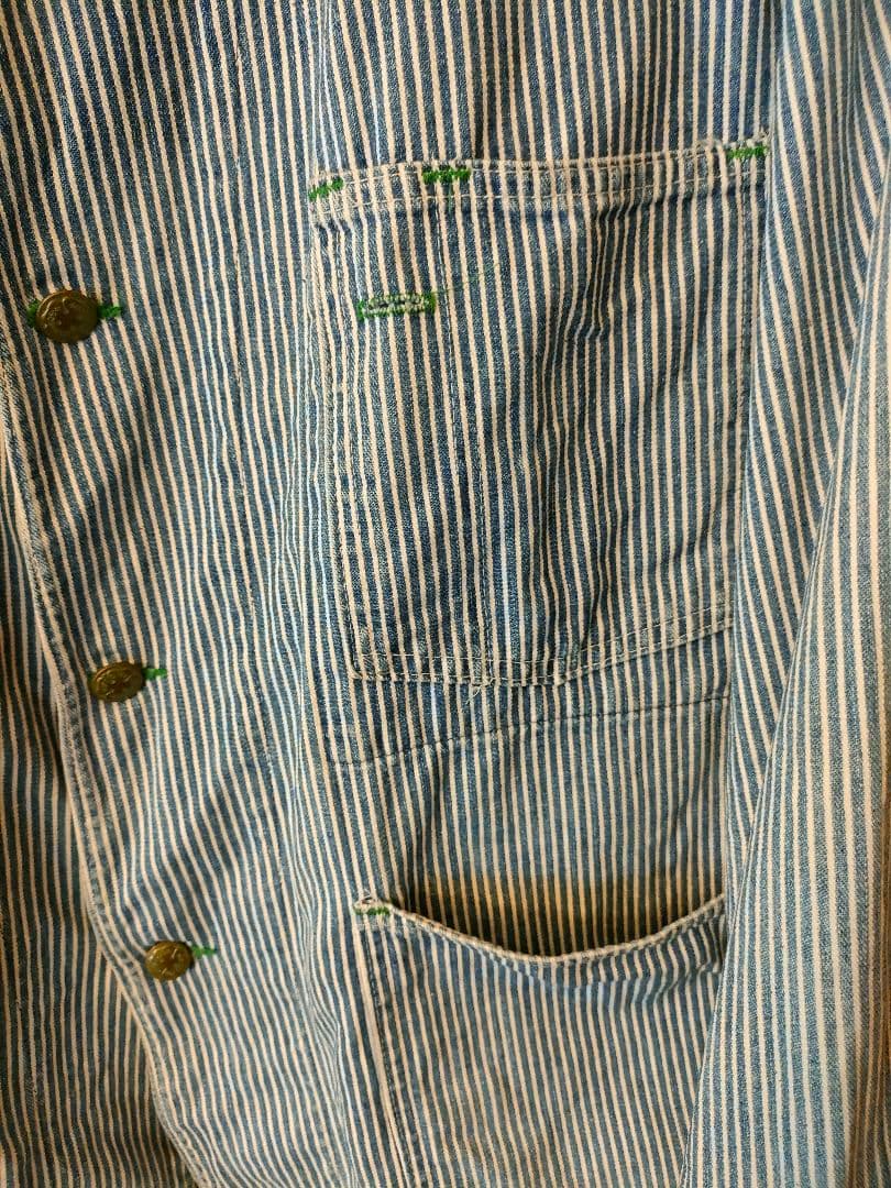 OshKosh B`Goshストライプ カバーオール