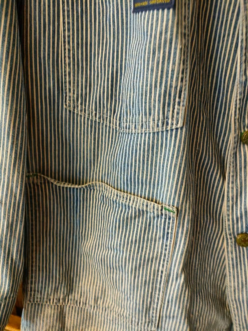 OshKosh B`Goshストライプ カバーオール