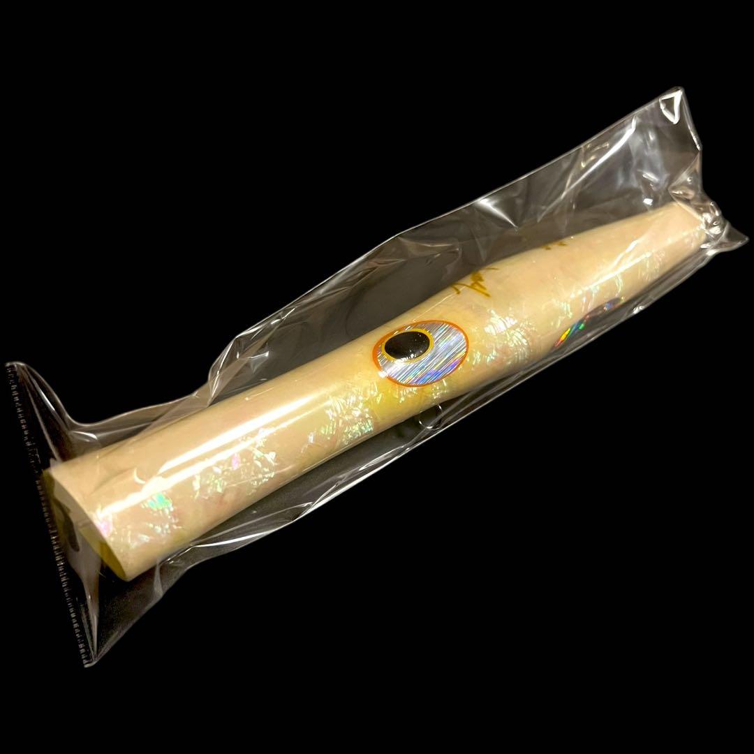 【新品未使用】貝田ルアー　トランペット230 ホワイトアバロン