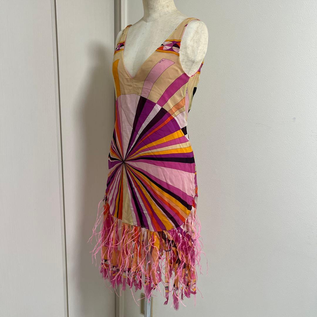 Emilio Pucci（エミリオ・プッチ）ノースリーブミニワンピース