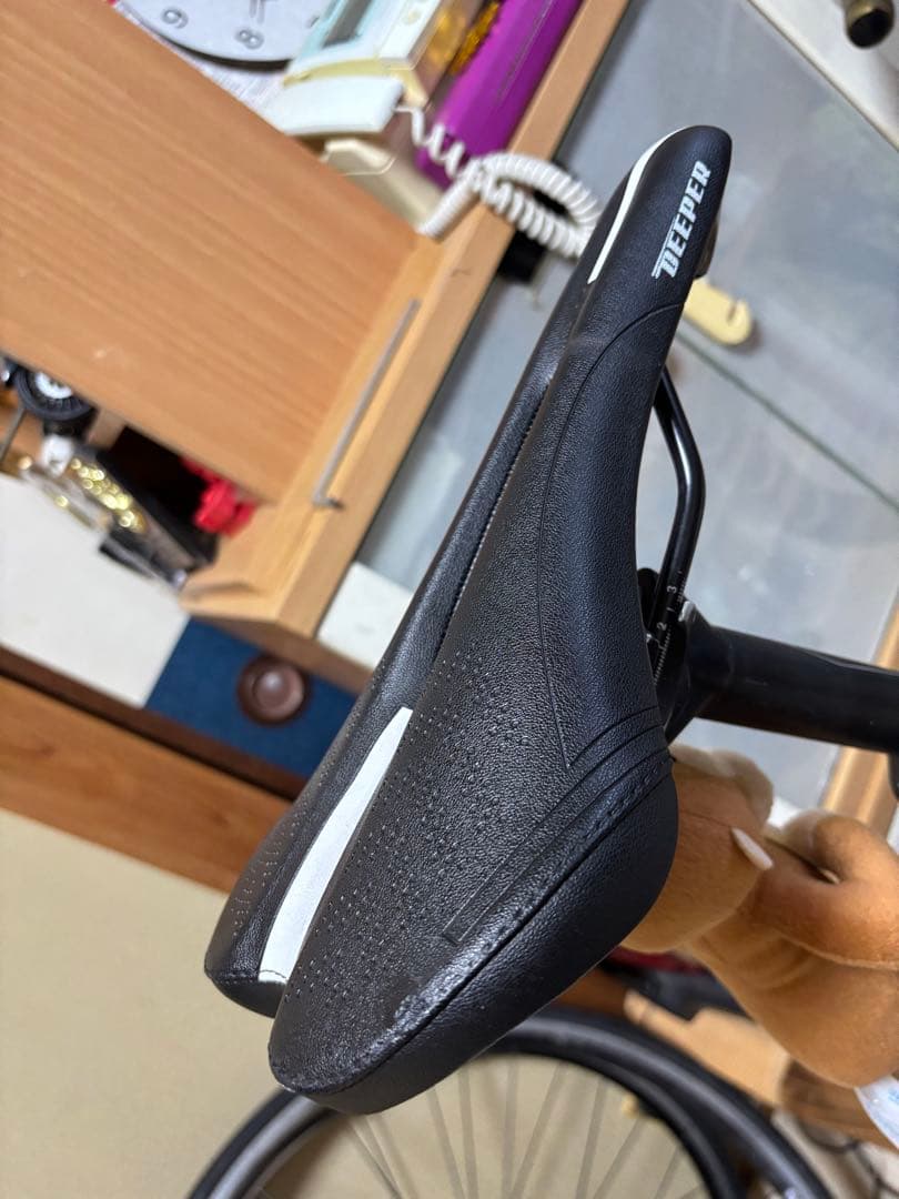 DEEPER ロードバイク ホワイト 60mmホイール