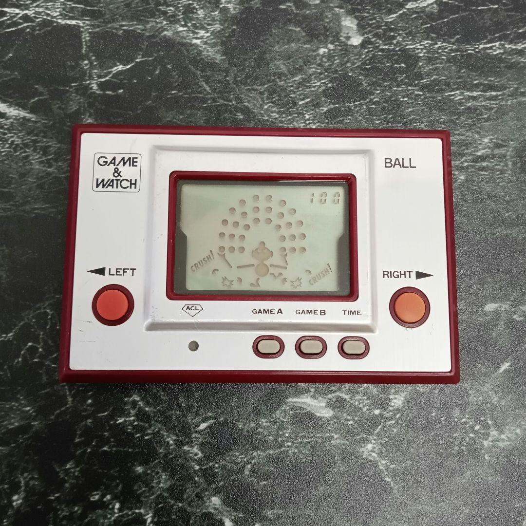 マ*ャ様 【動作品】任天堂 ゲームウォッチ GAME & WATCH ボール