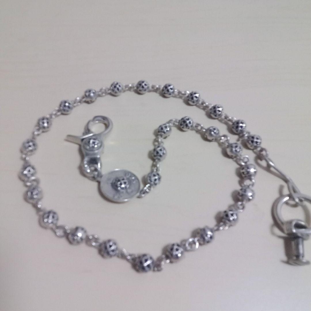 A＆G シルバー ウォレットチェーン 約60cm