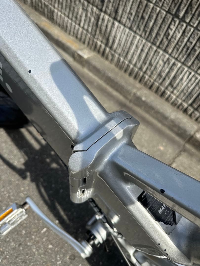 MATE X 250 Polar Silver 荷台付き ハンドルカスタム