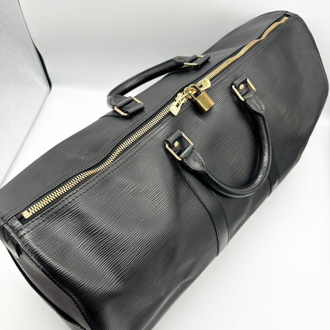 【極上美品】ルイヴィトン キーポル 50 エピ ブラック ボストンバッグ