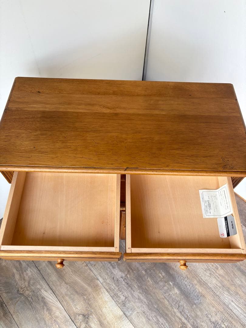 カリモク　アンティーク調　サイドボード　ヴィンテージ　カントリー　ラバートリー