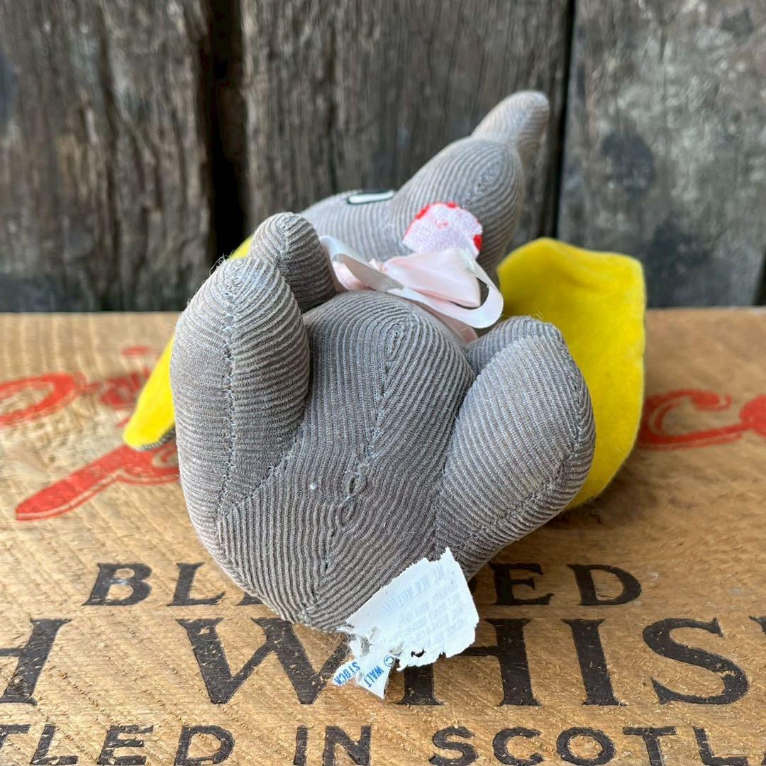 【USA vintage】ダンボ ディズニー　コーデュロイ　ぬいぐるみ　アメリカ