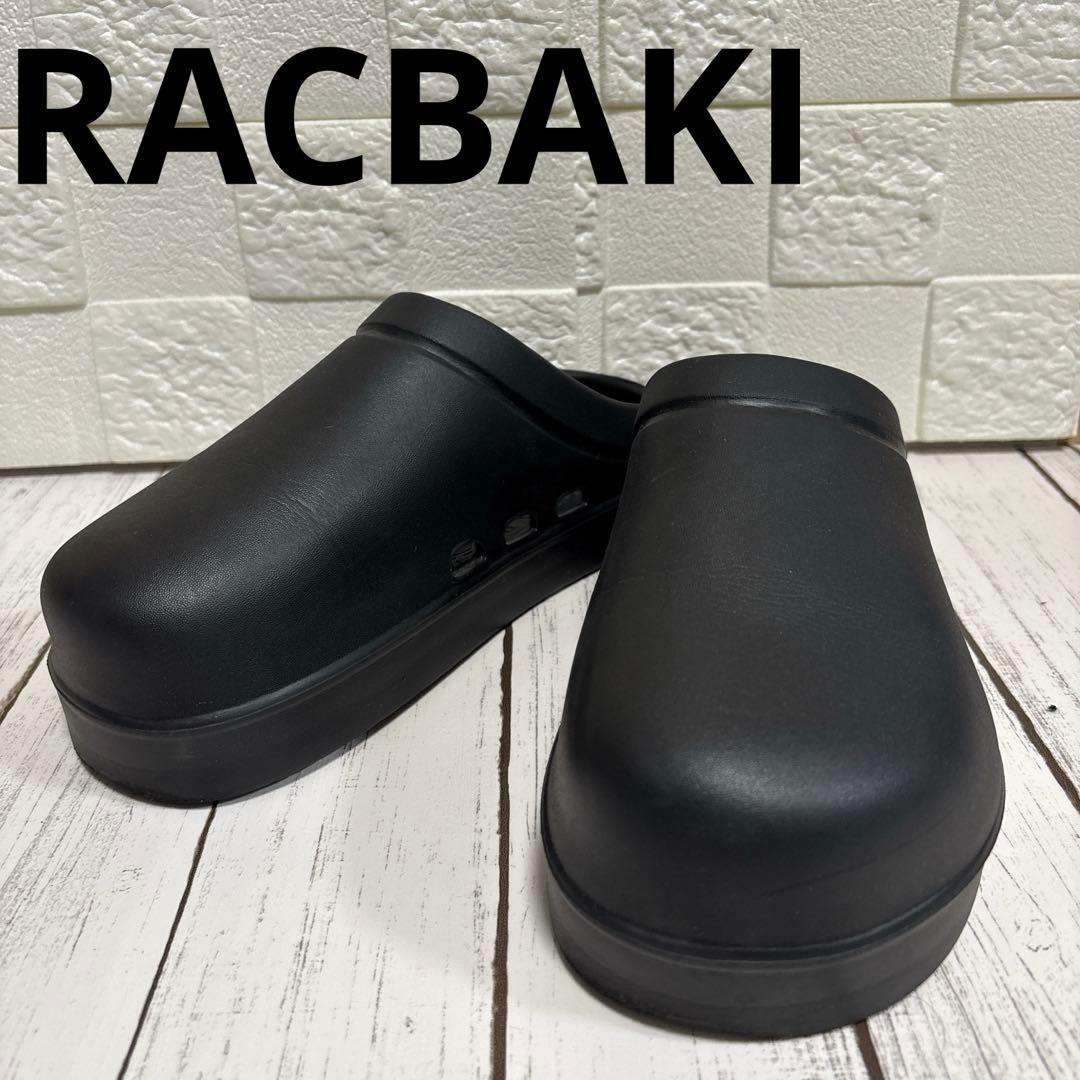 【RACBAKI】イージーサボ ブラック M【ラクバキ】