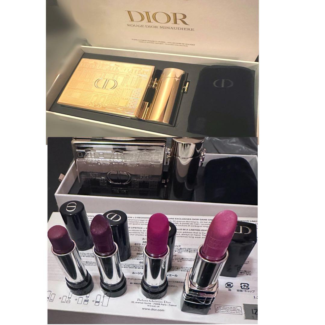 DIOR クリスマスコフレ 2021 ルージュ ディオール ミノディエール