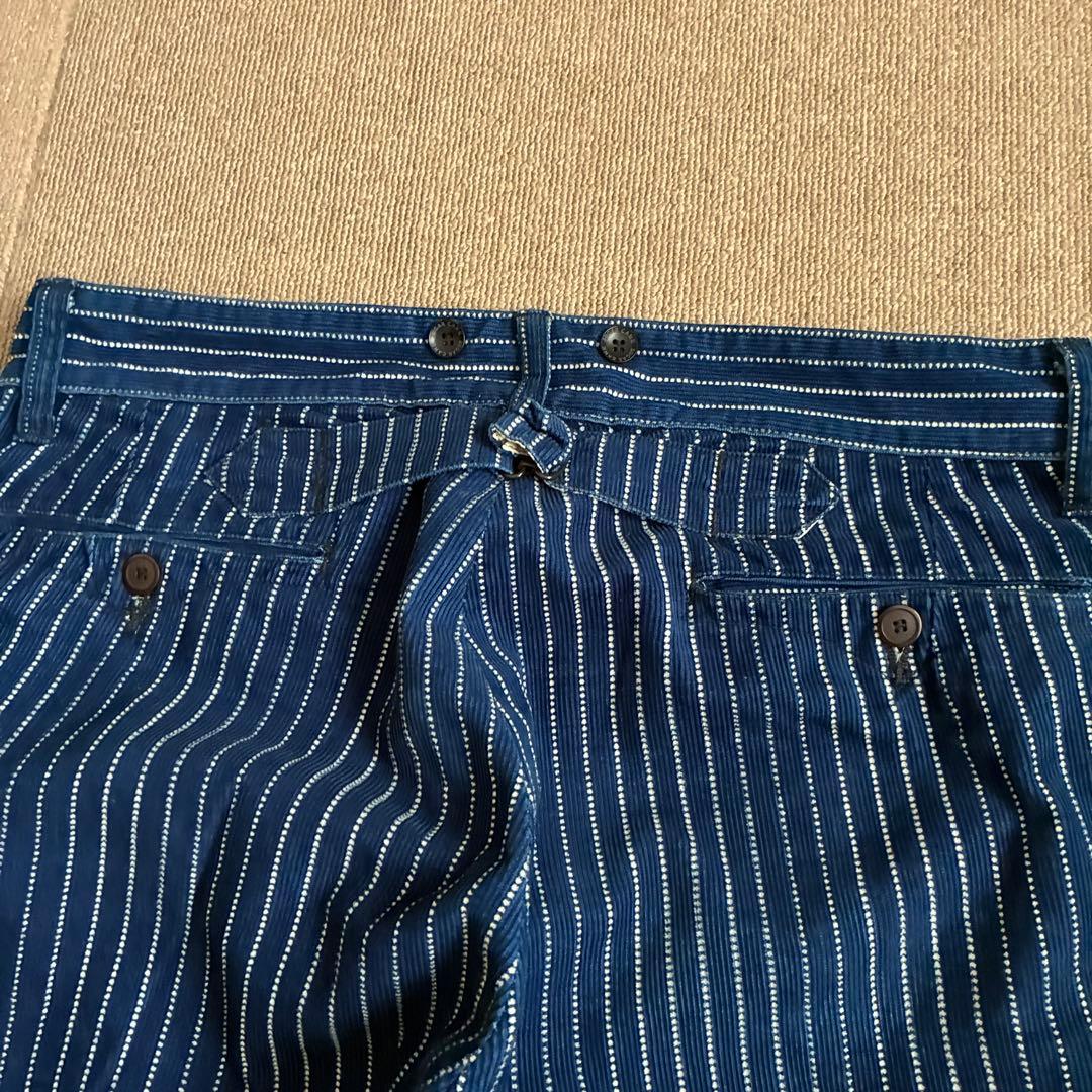 SUGAR CANE ウォバッシュ コーデュロイ トラウザーズ 32 ワーク