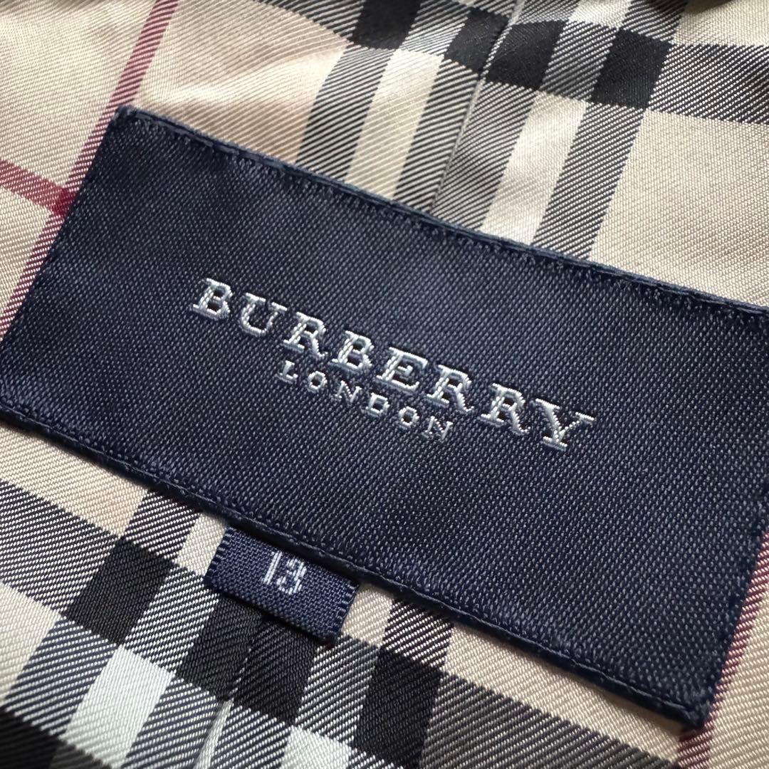 美品　バーバリーロンドン　ナイロンジャケット　ノバチェック　ブラック　2way