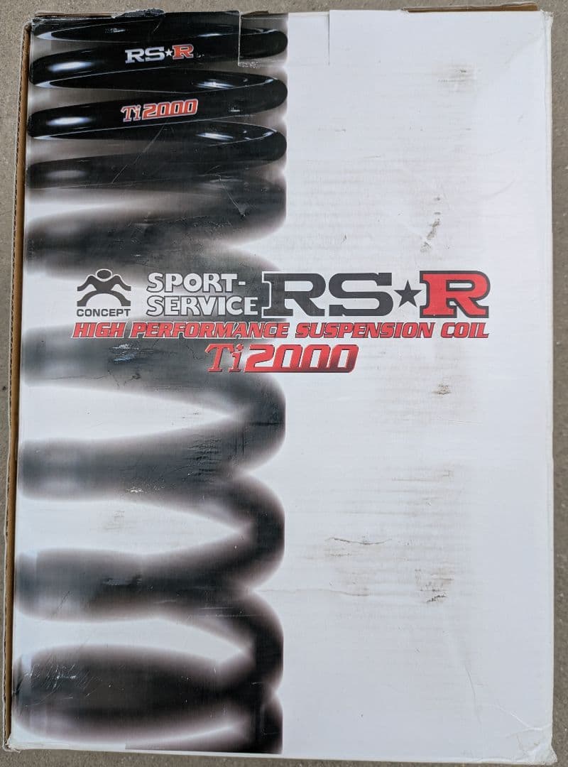 RS-R Ti2000 ダウンスプリング レクサスGS GRL10/11用