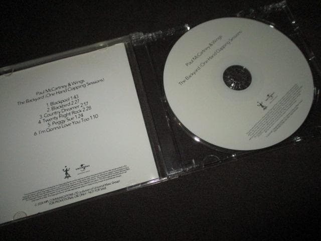 洋楽 paul mccartney & wings the backyard
