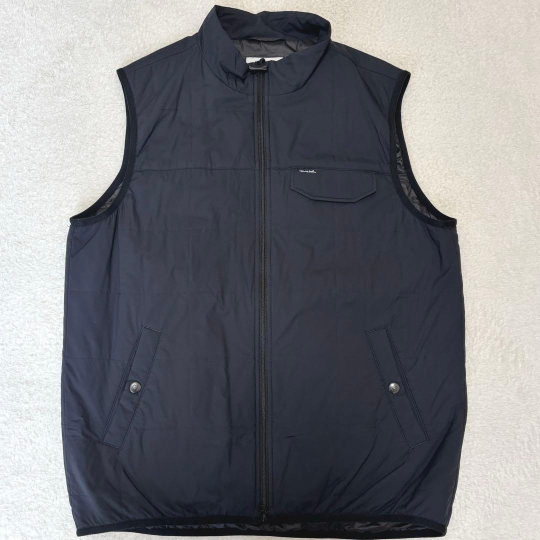 TravisMathew トラヴィスマシュー 中綿ダウンジップベスト 黒 XL