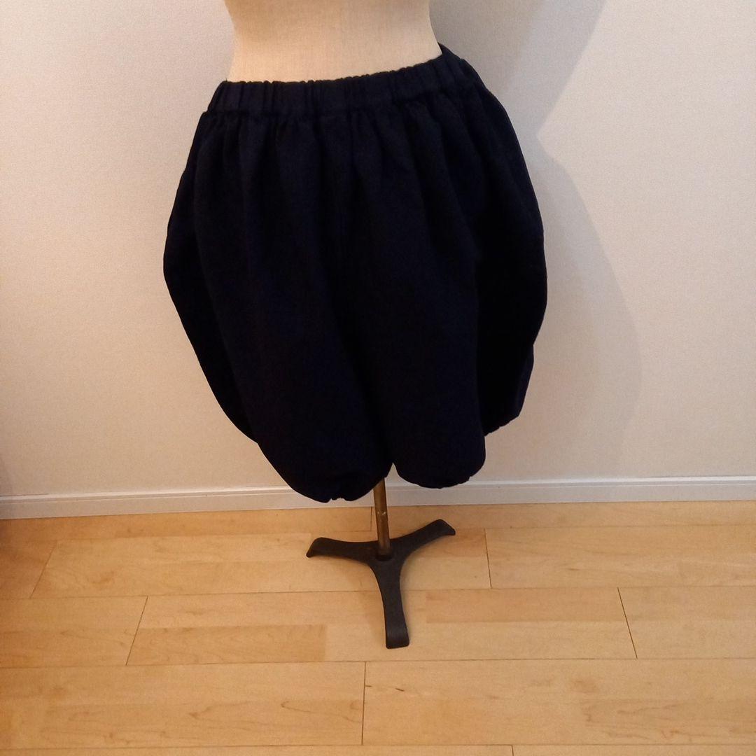 COMMEdesGARCONバルーンパンツ 濃紺（黒に近い）XS