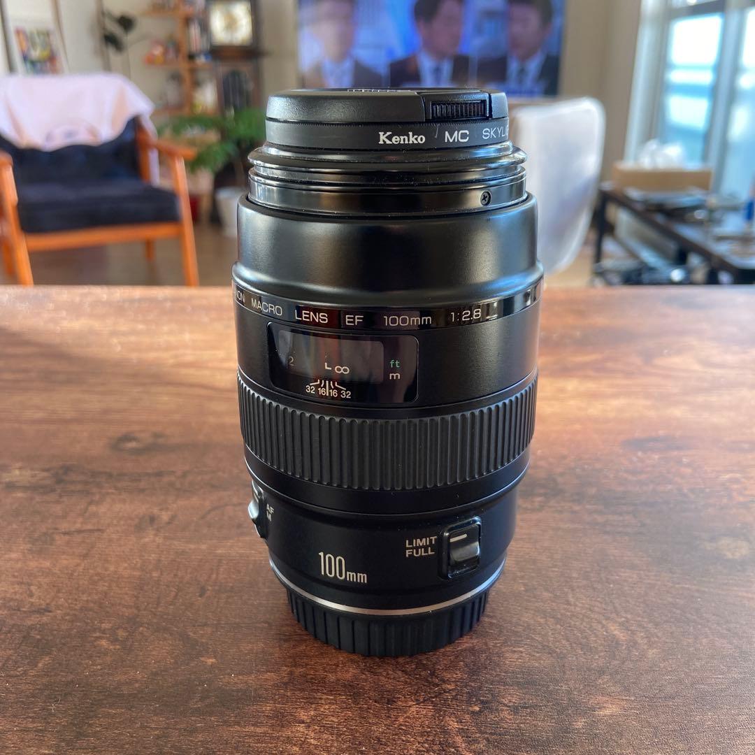 CANON MACRO EF 100mm 1：2.8