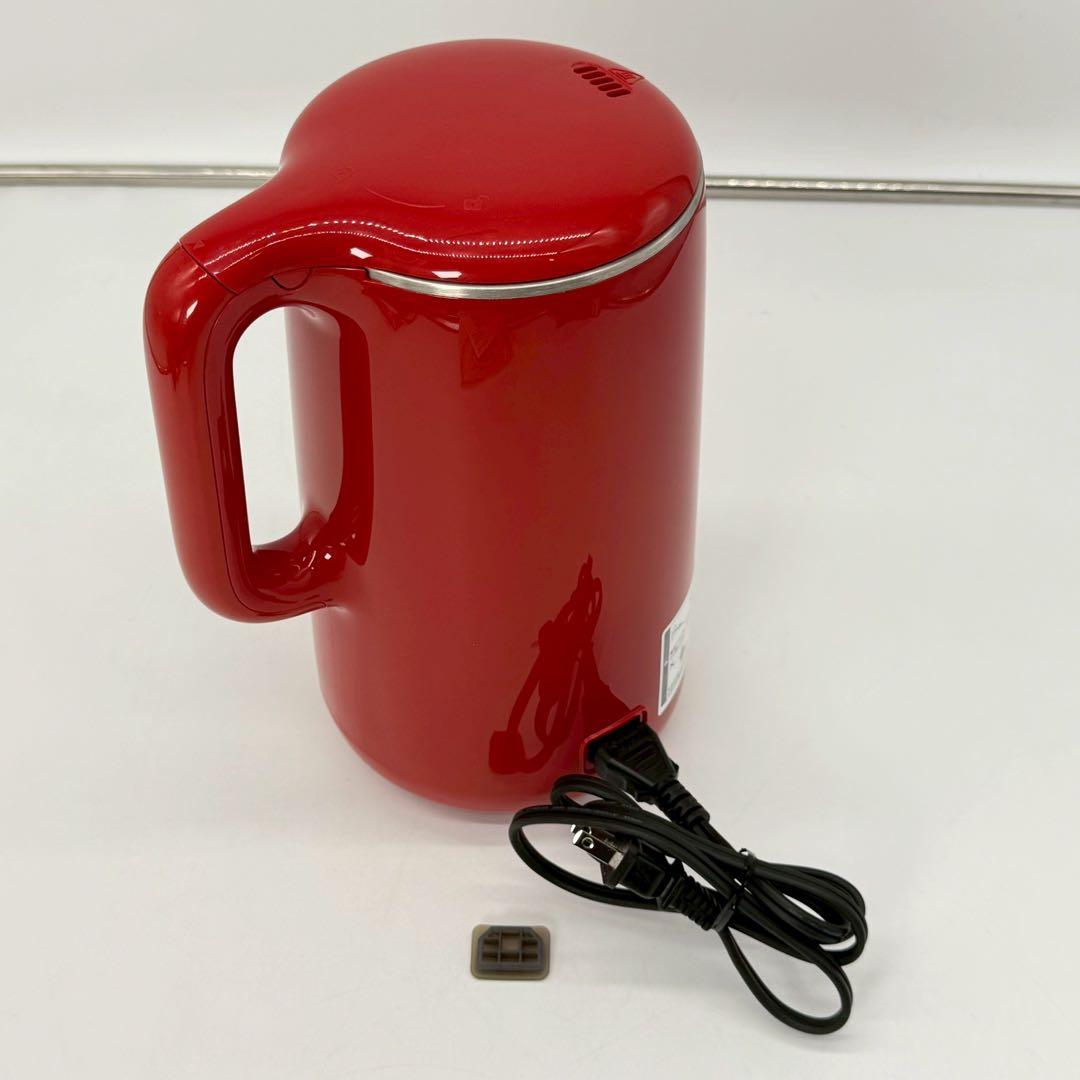 25年製　SOY RICH 完全豆乳メーカー　ソイリッチ　ローズレッド