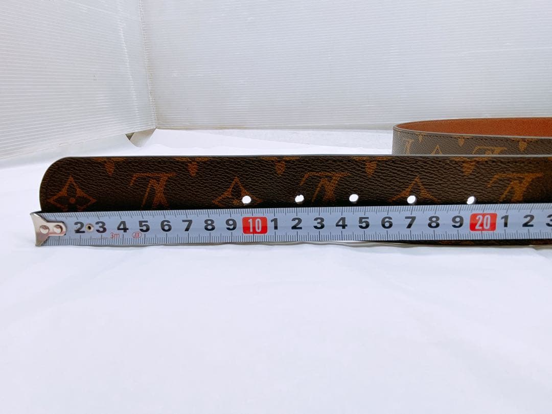 ヴィトン モノグラム ベルトのみ サンチュール デュオ ポーチ無 M9836 ②