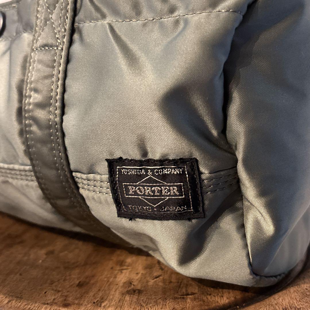 美品✨ PORTER ポーター タンカー　ミニボストンバッグ　セージグリーン