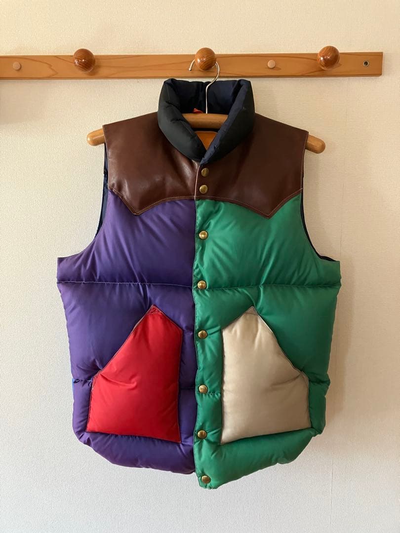 ロッキーマウンテン　ビームス別注ダウンベスト38サイズ