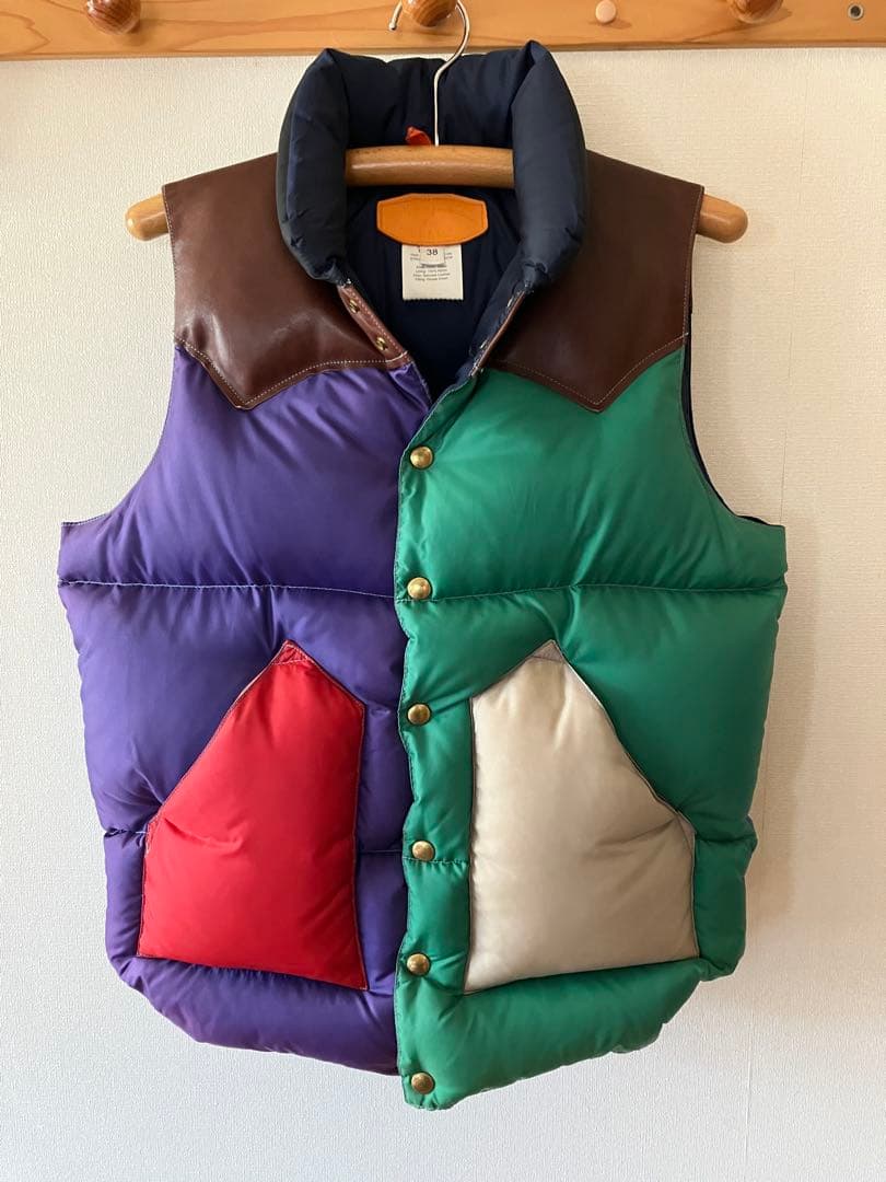 ロッキーマウンテン　ビームス別注ダウンベスト38サイズ